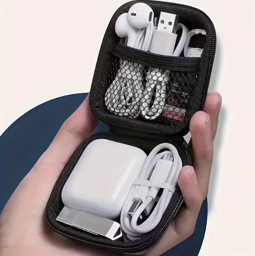 Portable headphone case hard - portable,