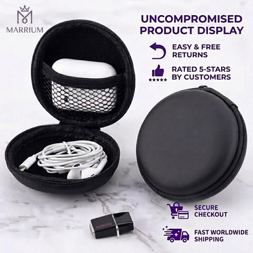 Black hard headphone - hard,