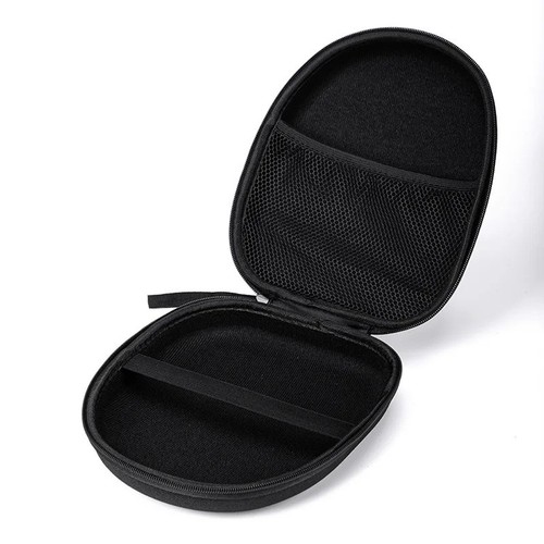 Black headphone storage bag - headphone,