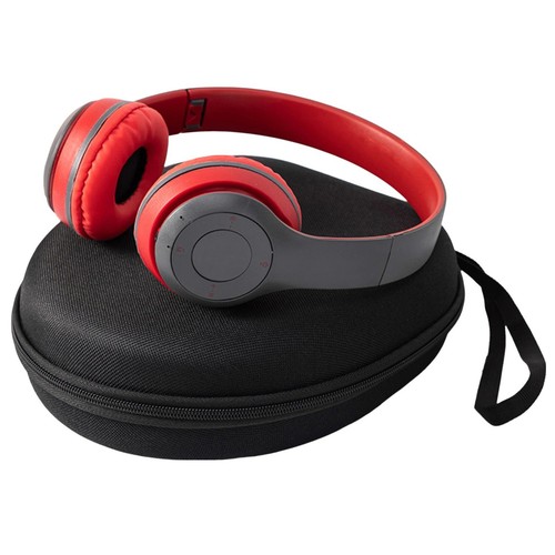 Black headphone storage bag - headphone,